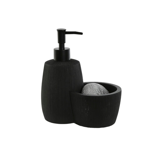 Soap dispenser black resin